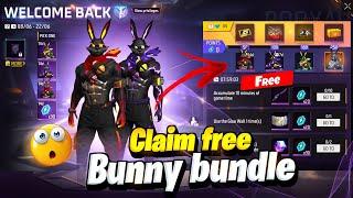 Claim Free Bunny Bundle Event Free Fire | 4 New Bunny Bundle Free Fire | Free Free New Event