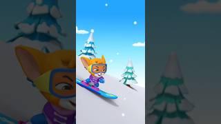 Winter Vacation #shorts #cartoonvideos #funny #woofees