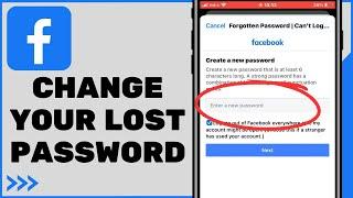 How To Change Facebook Password Without Old Password