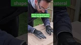 How to cut the exact same shape on sheet material #diy #routertable #woodworking
