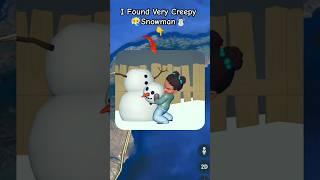 I Found Very Creepy Snowman ‍️ on google maps and google earth  #shots #hrbro76 #hrgoogleearth