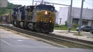 Railfanning CSX, NS, and Amtrak In Fayetteville, NC 5-8-2013