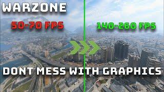 Warzone FPS are Broken, Do This EASY FIX [NO GRAPHICS CHANGED]