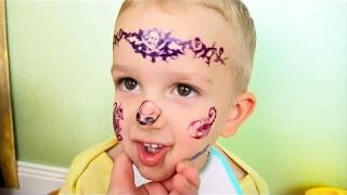 Bad baby Вредные Детки Плохие Малыши Тату На Лице Face Tattoo