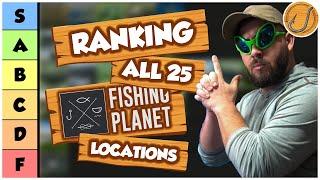 Ranking Every Fishing Planet Location (Worst to Best)