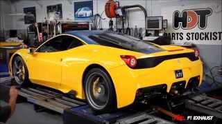 Ferrari 458 Speciale w/ Fi Exhaust Valvetronic sound DB Test! Yeo luxury