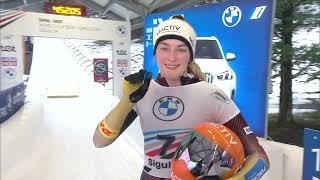 BMW IBSF Worldcup 8 Women's skeleton  heat 1 Sigulda