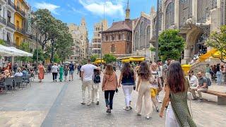 Valencia, Spain  - 4K-HDR Walking Tour (▶161min)