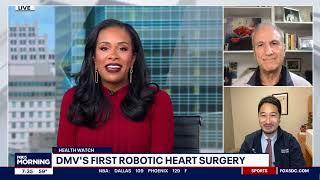 Washington Area's First Robotic Heart Surgery Performed at MedStar Washington Hospital Center