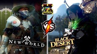 Black Desert VS New World (feat. Skladic)