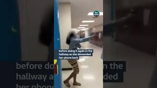 Teacher takes away student’s phone #itvnews #school