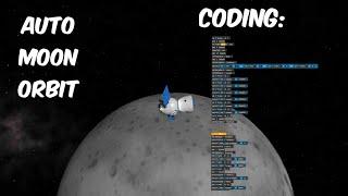 Moon orbit coding tutorial in Simplerockets 2