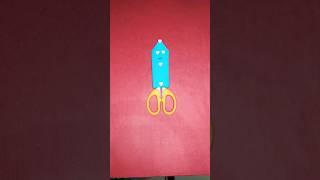 diy cute scissor cover #viral  #craftersujal #like #cute