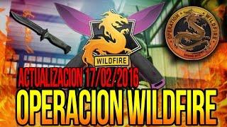 ACTUALIZACIÓN 17/02/2016 | OPERACIÓN WILDFIRE - BOWIE KNIFE!!! | CS:GO ESPAÑOL [60fps] | HDSuSo