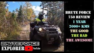 BRUTE FORCE 750 REVIEW - The Good, The Bad, The Awesome.