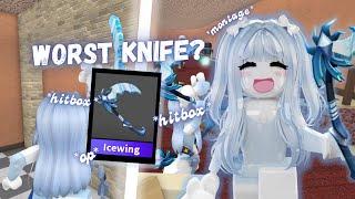 Playing MM2...but I used the MOST HATED KNIFE *montage*