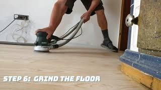 Restore your parquet floor -Step by Step