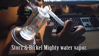 Storz & Bickel Mighty water vapor how too and review.