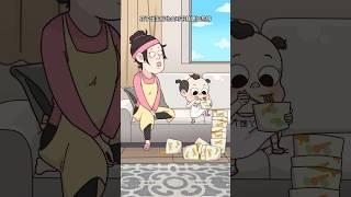 原来在肚子里大馋丫头就在偷偷养成了啊 #animation #宝宝 #動畫 #搞笑 #funny #聚猿创团队