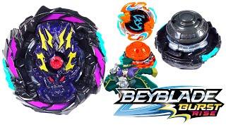 NO BURST STOPPER! NEW DUSK BALKESH B5 + QR CODE BEYBLADE BURST RISE 2-PACK REVIEW BATTLES