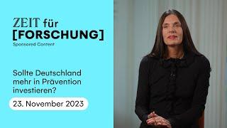 ZEIT für Forschung: Prävention in Deutschland – ein vernachlässigtes Thema?