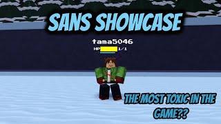 Sans showcase | SoulShatters (Roblox)