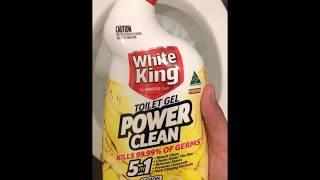 White King PowerClean toilet gel