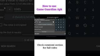 How to use Game Guardian apk #gameguardian #gameguardianapp #gameguardiannoroot