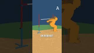 Did you know that high jumpers used to leap forward?