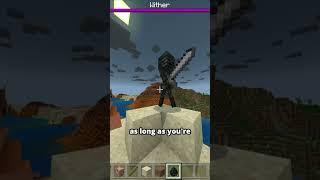 How to get a Knockback 1000 Stick in Minecraft Bedrock  #shorts