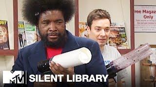 Jimmy Fallon & The Roots Take on the Silent Library | MTV Vault