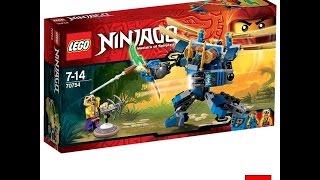 обзор на lego ninjago 70754 летающий робот джея