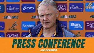 Joe Schmidt on Wallabies squad announcement and upcoming Fiji test | Wallabies