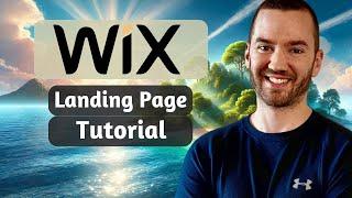 Wix Landing Page Tutorial 2024 (How To Create A Landing Page With Wix)