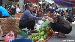 How to harvest sour fruits, process and cook sour soup with fish, Go to the market to sell