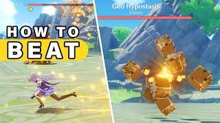 How to Beat GEO HYPOSTASIS World Boss | Guide ► Genshin Impact