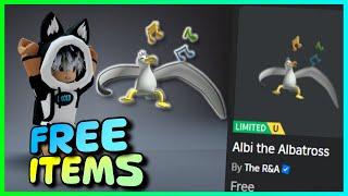 New FREE LIMITED UGC items , How to get FREE UGC LIMITED ITEMS Albi the Albatross on ROBLOX