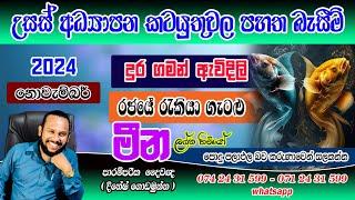 මීන ලග්නය නොවැම්බර් පලාපල | Mina (Meena) Lagna Palapala November  Pisces