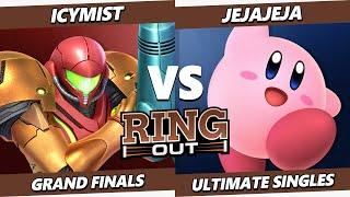 Ring Out GRAND FINALS - IcyMist (Samus) Vs. JeJaJeJa (Kirby) Smash Ultimate - SSBU