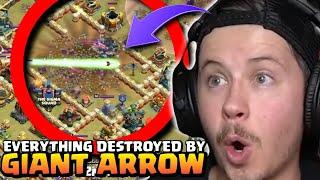 giant arrow is the BEST THING in clash of clans..
