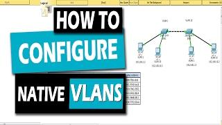 VLANs Trunks and Native VLAN for beginners