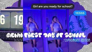 GRWM FIRST DAY OF SCHOOL : Sophomore Edition || Se’Mya Marie