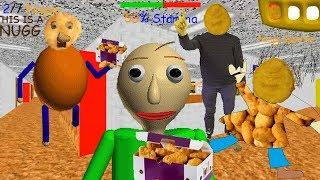 Baldi Likes Nuggs v1.4.3 Port  - Baldi's Basics V.1.4.3 Mod