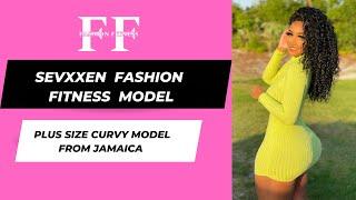 Sevxxen Plus Size Fashion Fitness Curvy Model From Jamaica #fashion #fitness #model