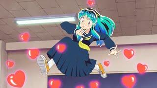 Ataru gives out lots of "hearts" to the students to fool Lum!  ^_^  "Urusei Yatsura 2024" - うる星やつら