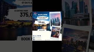 The Travel globe offering travel package for Thailand and Singapore