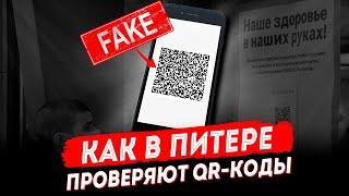 Как в Питере проверяют QR-коды | подделка кьюар кода