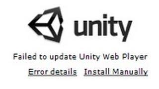 Unity Web Player Update Fail Windows 8.1 [Solution]