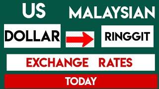 Us Dollar To Malaysian Ringgit Current Money Exchange Rates Today 14 October 2024