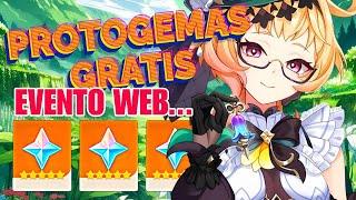 NUEVO EVENTO WEB LIMITADO - PROTOGEMAS GRATIS!!! - GENSHIN IMPACT